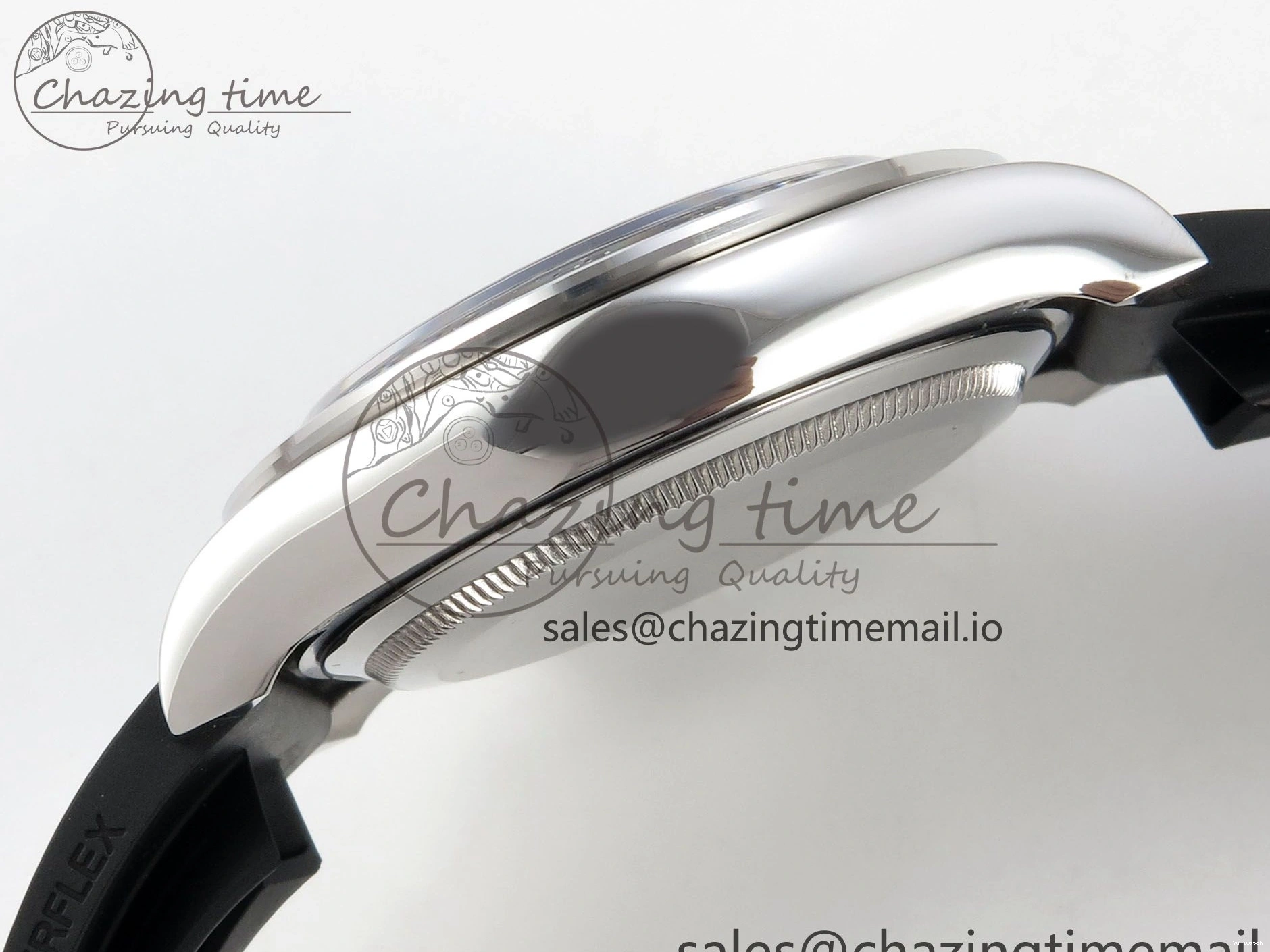 Oysterflex Bezel Clean on Ceramic DD4131 1:1 SS Dial 126519 Black Black Rubber Edition Best Stick Strap Daytona 0518